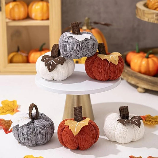 Knitted Pumpkins